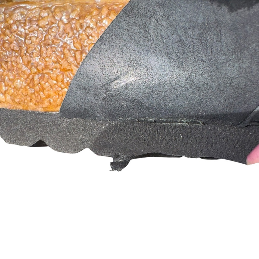BIRKENSTOCK Lugano Oiled Leather Black Women’s Size 5-5.5 EU 36 - Picture 11 of 16